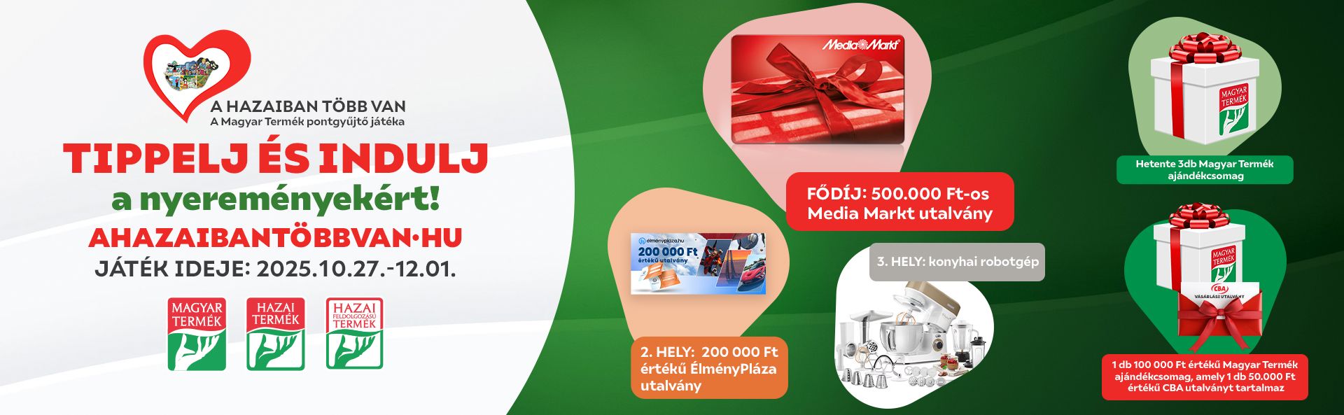 Tippelj és indulj a nyereményekért!